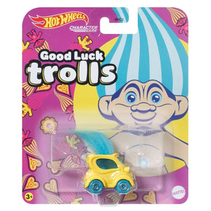 HOT WHEELS DIECAST - Character Cars - Good Luck Trolls