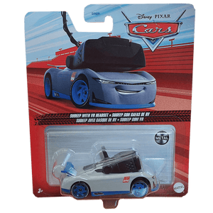 DISNEY CARS 3 DIECAST - Trainee 94 with VR Headset